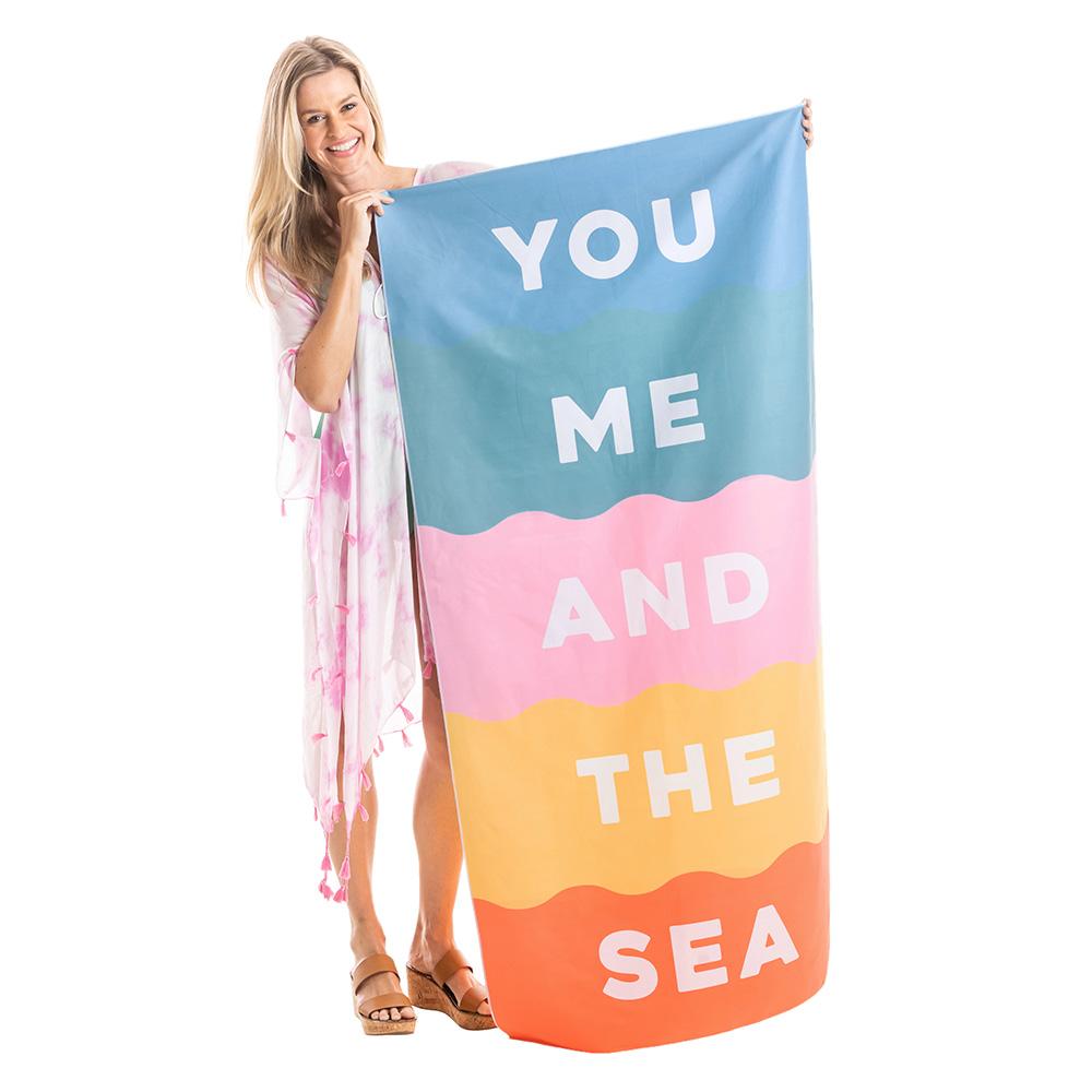 You Me and the Sea Quick Dry Wholesale Beach Towels